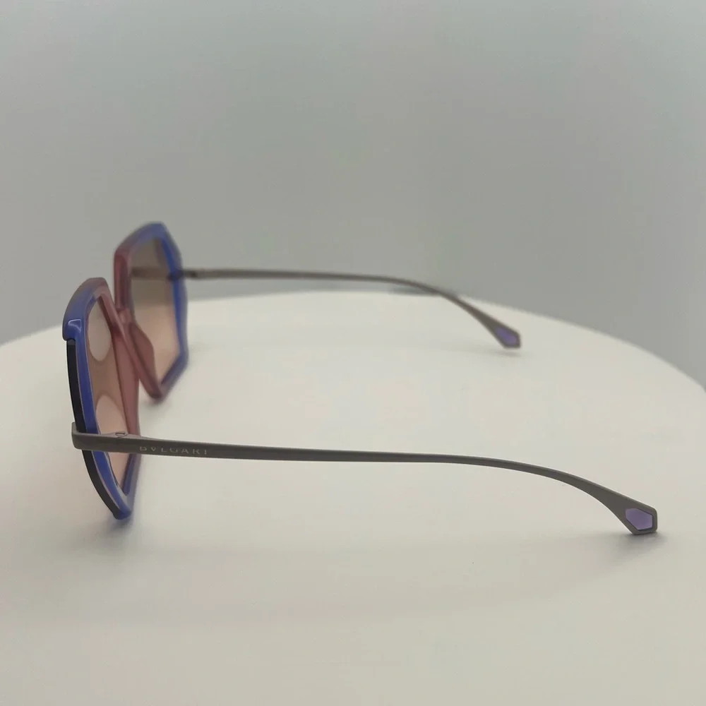 Bulgari Women's Sunglasses in Pink and Purple - Picture 3 of 6